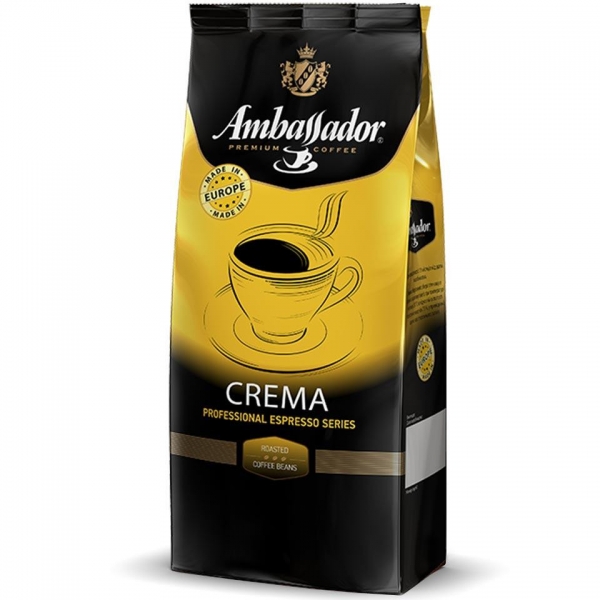 Кофе в зернах Ambassador crema